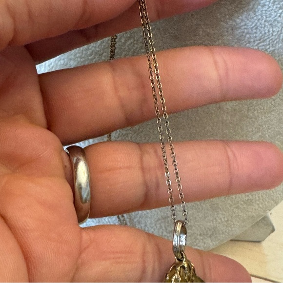 Vintage Jasper 1-20 12KT GF Gold Filled Pendant Necklace Signed CA - Picture 6 of 7